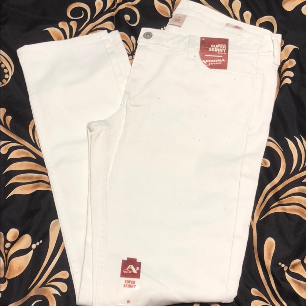 White jeans